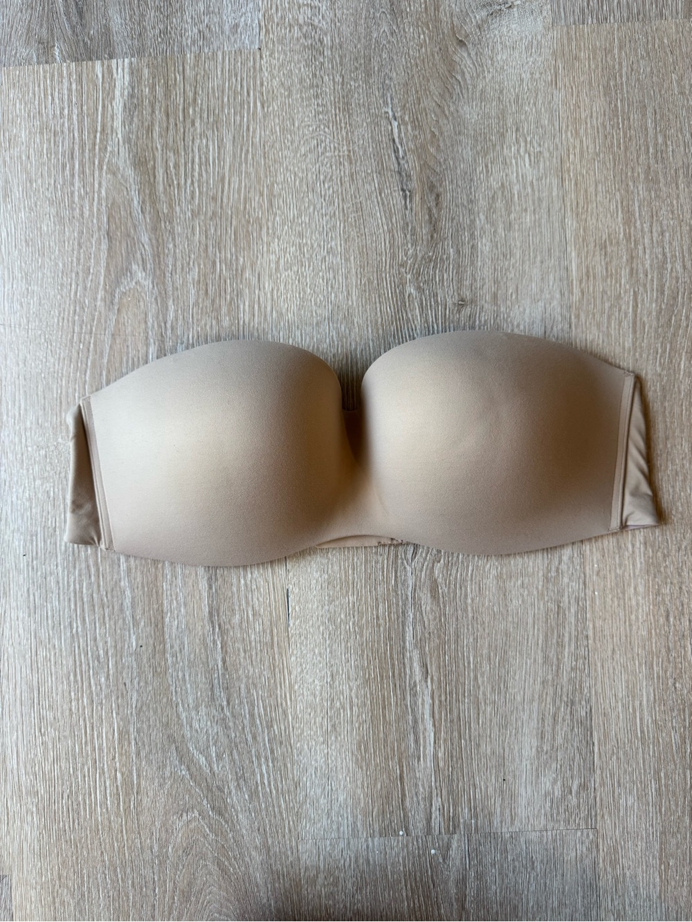 Soma Enbliss Stay Put Strapless Bra - Beige